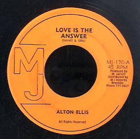 ALTON ELLIS [Love Is The Answer]