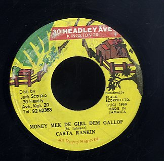 CARTA RANKIN [Money Mek De Girl Dem Gallop]