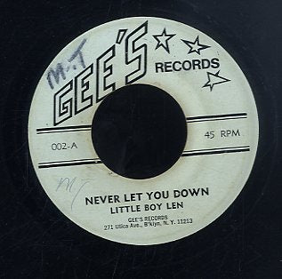 LITTLE BOY LEN  [Never Let You Down ]