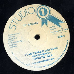 JENNIFER LARA / FRANKIE PAUL  [I Can't Take It Anymore / Rub A Dub With Feelings ]