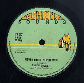 JUNIOR ENGLISH [Never Loose Never Win]