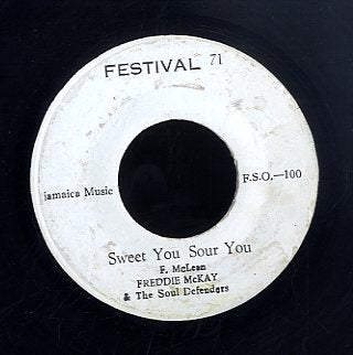 FREDDIE MCKAY / JACKIE MITTOO  [Sweet You Sour You / Touching You]