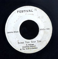 FREDDIE MCKAY / JACKIE MITTOO  [Sweet You Sour You / Touching You]