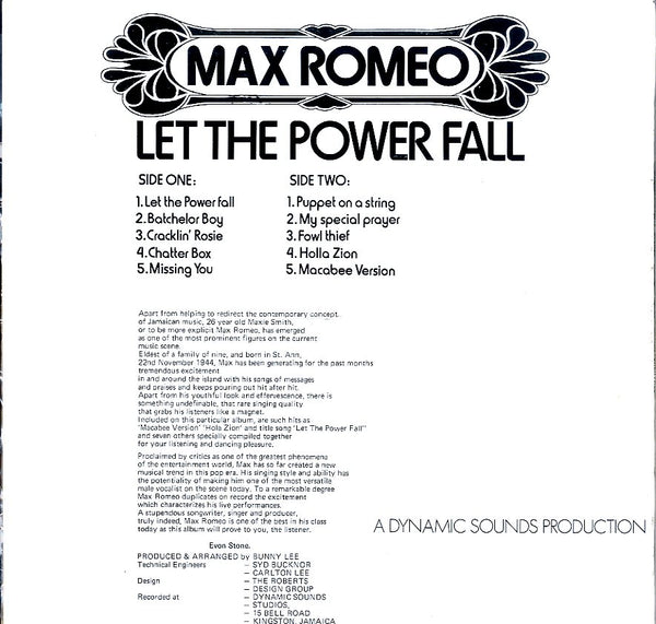 MAX ROMEO [Let The Power Fall]