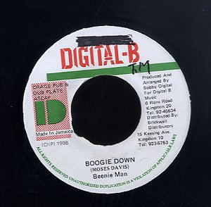 BEENIE MAN [Boogie Down]
