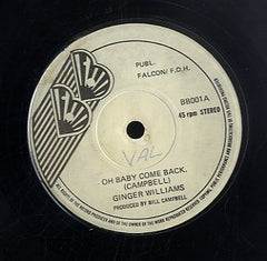 GINGER WILLIAMS [Oh Baby Come Back]