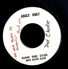 BEN RUDE DICK [Softie Cellar / Fling Fire Stick]