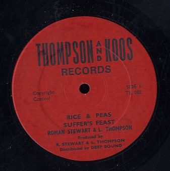 ROMAN STEWART & L. THOMPSON [Rice & Peas / Suffer's Feast / Breaking Up]