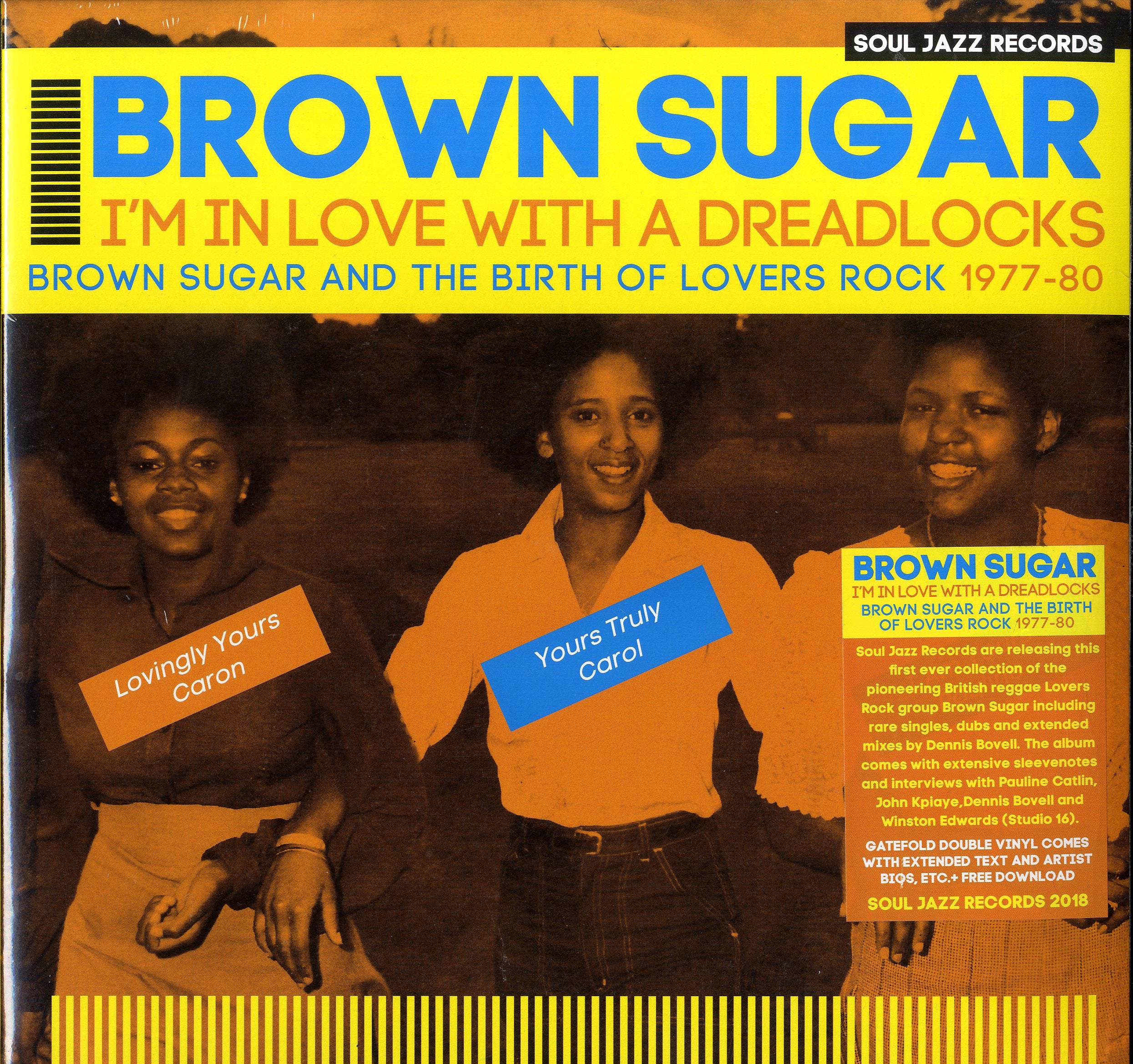 BROWN SUGAR [I'm In Love With A Dreadlocks  -Brown Sugar And The Birth Of Lovers Rock 1977〜80-]