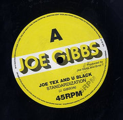 JOE TEX & U BLACK / JOE GIBBS & THE PROFESSIONALS [Standardization / Colour Tv]