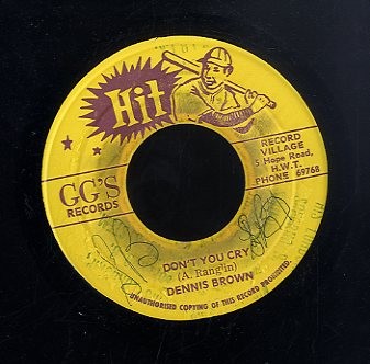DENNIS BROWN [Don't You Cry]