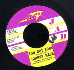 JOHNNY NASH [You Got Soul / Don't Cry]