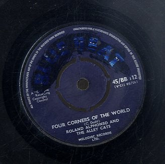 ROLAND ALPHONSO AND THE ALLEY CATS / THE SINNERS [Four Corners Of The World / Romantic Shuffle]