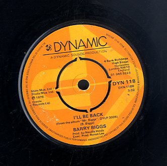 BARRY BIGGS [Side Show / I'll Be Back]