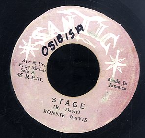 RONNIE DAVIS [The Stage]