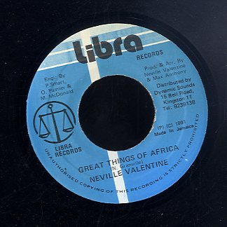 NEVILLE VALENTINE [Great Things Of Africa]