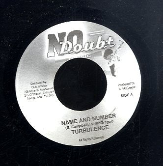 TURBULENCE [Name And Number]
