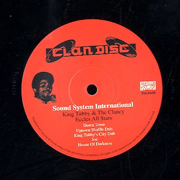KING TUBBYS & THE CLANCY [Sound System International Dub Lp]