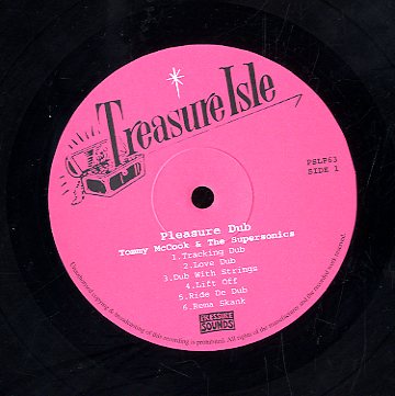 TOMMY MCCOOK & THE SUPERSONICS [Pleasure Dub]