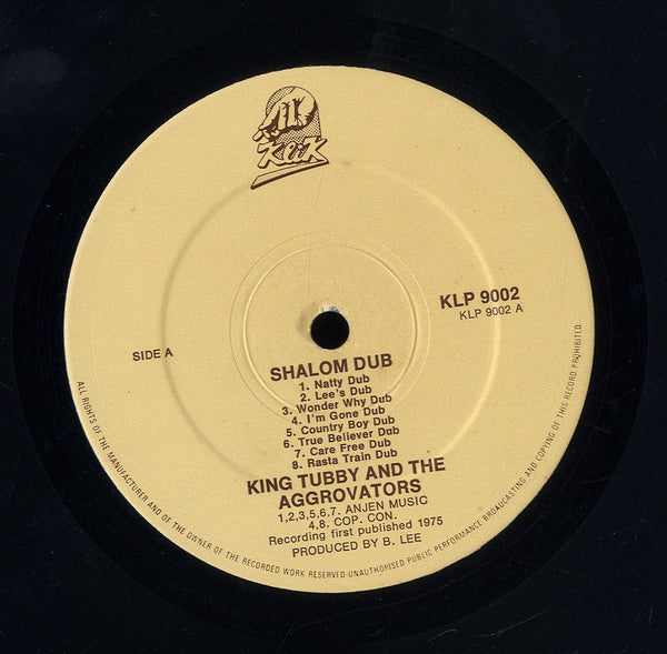 KING TUBBY AND THE AGGROVATORS [Shalom Dub]