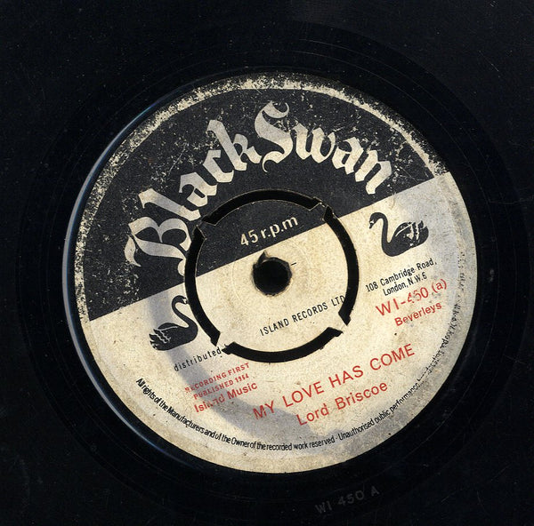 LORD BRISCOE / BABA  BROOKS  [My Love Has Come / Sweet Eileen]