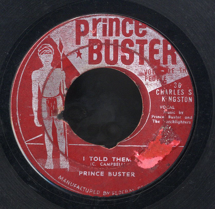 PRINCE BUSTER / PRINCE BUSTER [I Told Them / Think Life Over (Over & Over)]