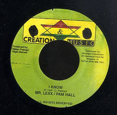 MR. LEXX & PAM HALL  / PAM HALL [I Know ]