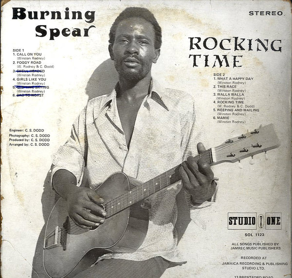 BURNING SPEAR [Rocking Time]