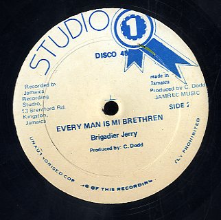 BRIGADIER JERRY /PETER BROOGS  [Every Man Is Mi Brethren  /Sing A New Song ]