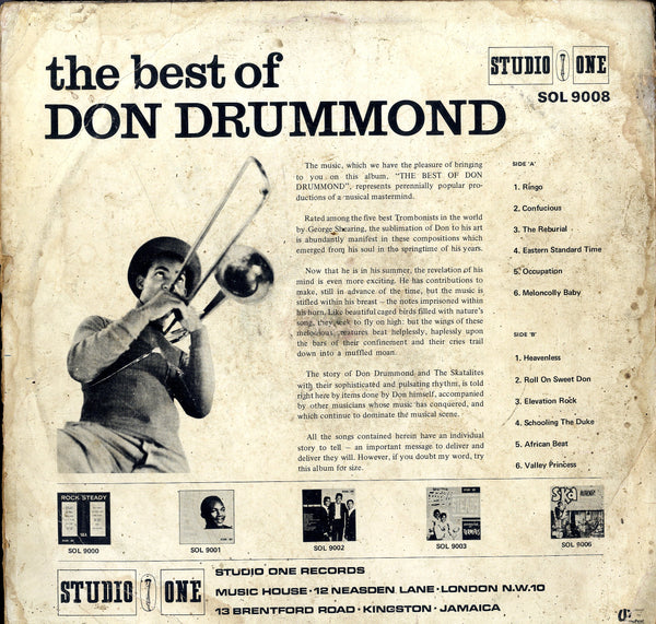 DON DRUMMOND [The Best Of Don Drummond]
