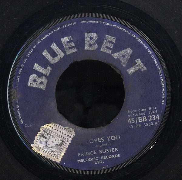 PRINCE BUSTER [Healing / She Loves You]