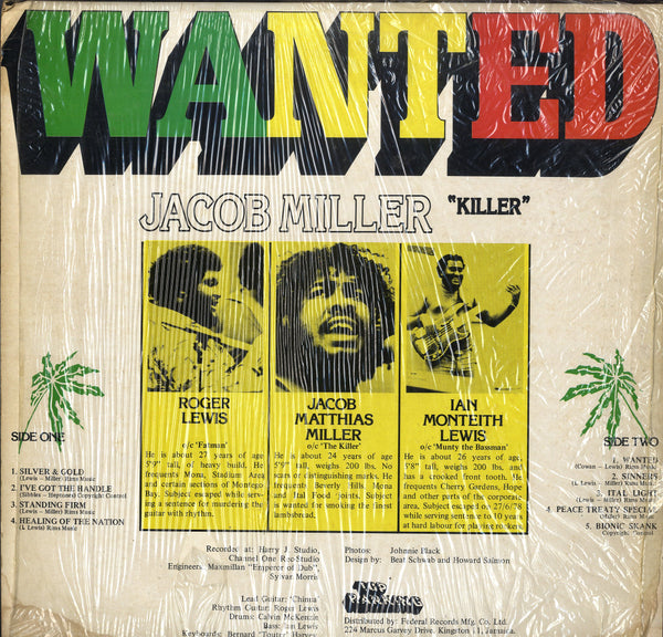 JACOB MILLER [Wanted]