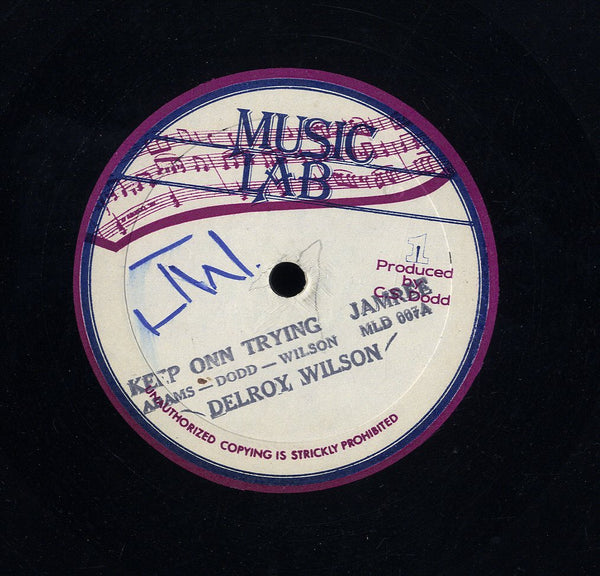WINSTON FRANCIS / DELROY WILSON [Quiet Place / Keep On Trying]