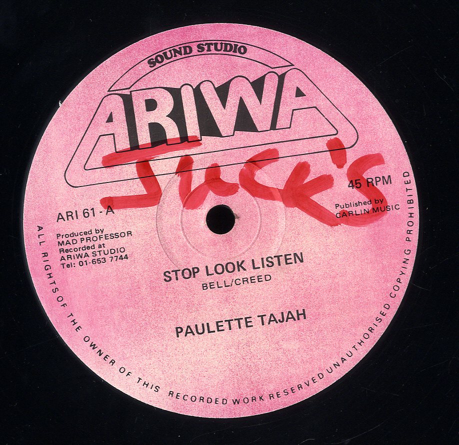 PAULETTE TAJAH  [Stop Look Listen]