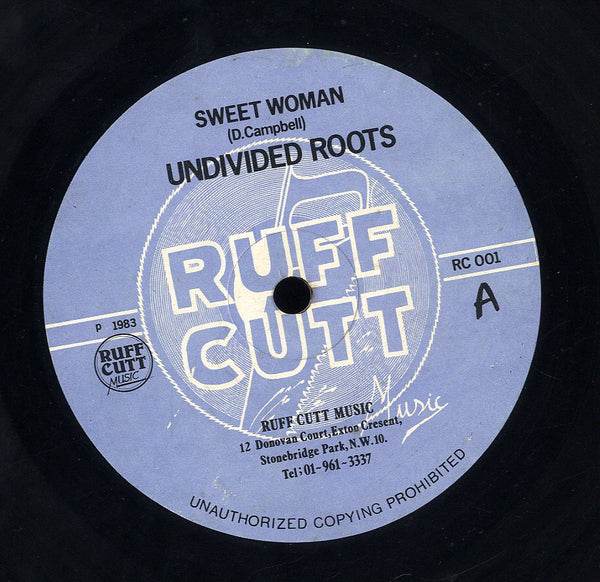 UNDIVIDED ROOTS / ARDY MURPHY [Sweet Woman / In A Me]