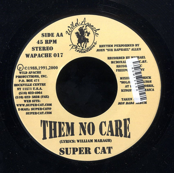 SUPER CAT [Jah Run Things / Them No Care]