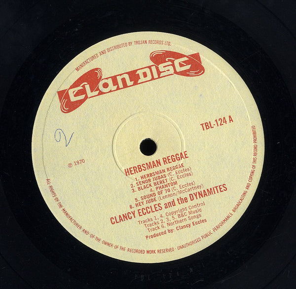 CLANCY ECCLES & THE DYNAMITES [Herbsman Reggae]