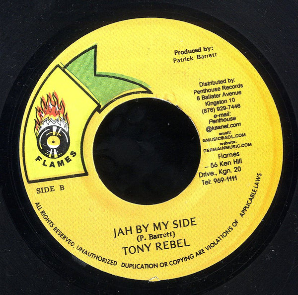 TONY REBEL [Why Be Afraid / Jah By My Sided]