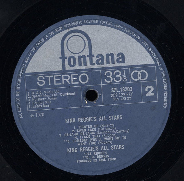 KING REGGIE'S ALL STARS [King Reggie's All Stars]