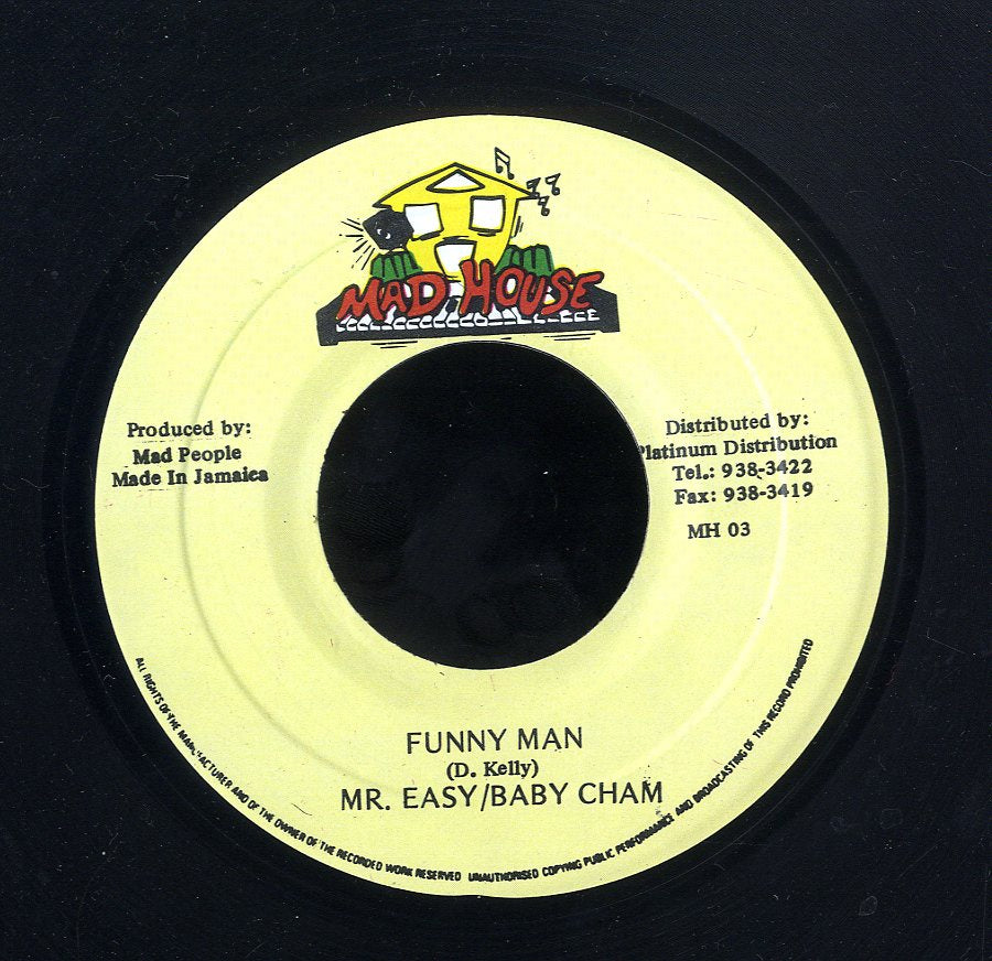MR. EASY & BABY CHAM /  WAYNE WONDER & BABY SHAM [Funny Man / Joy Ride]