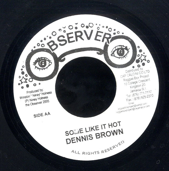 DENNIS BROWN [Want To Be No General / Some Like It]