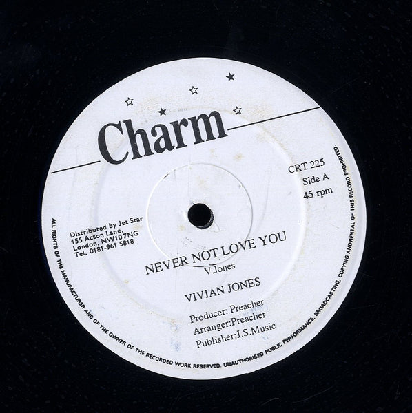 VIVIAN JONES [Never Not Love You / Passion Love]