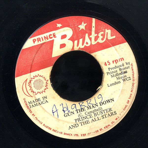 PRINCE BUSTER / OWEN GRAY [Gun The Man Down / By The Tree In The Window]