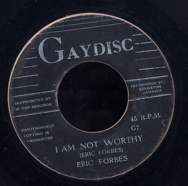 ERIC FORBES [Searching / I Am Not Worthy (I'm Not Worthy)]