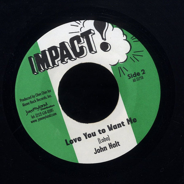 JOHN HOLT [For The Love Of You / Love You To Want Me ]