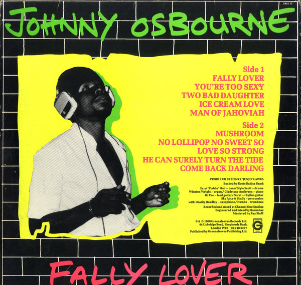 JOHNNY OSBOURNE [Fally Lover]