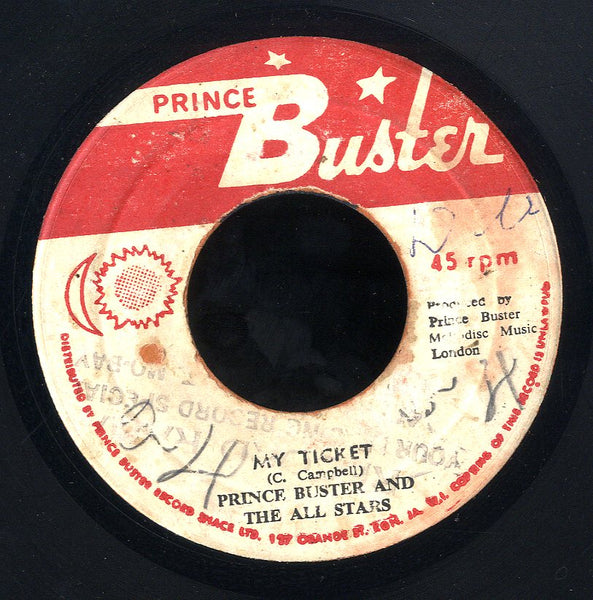 PRINCE BUSTER [Black Head China Man / My Ticket]