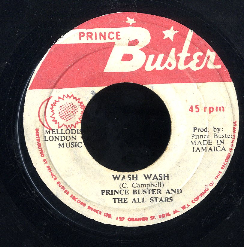 PRINCE BUSTER [Wash Wash / Don't Make Me Cry]