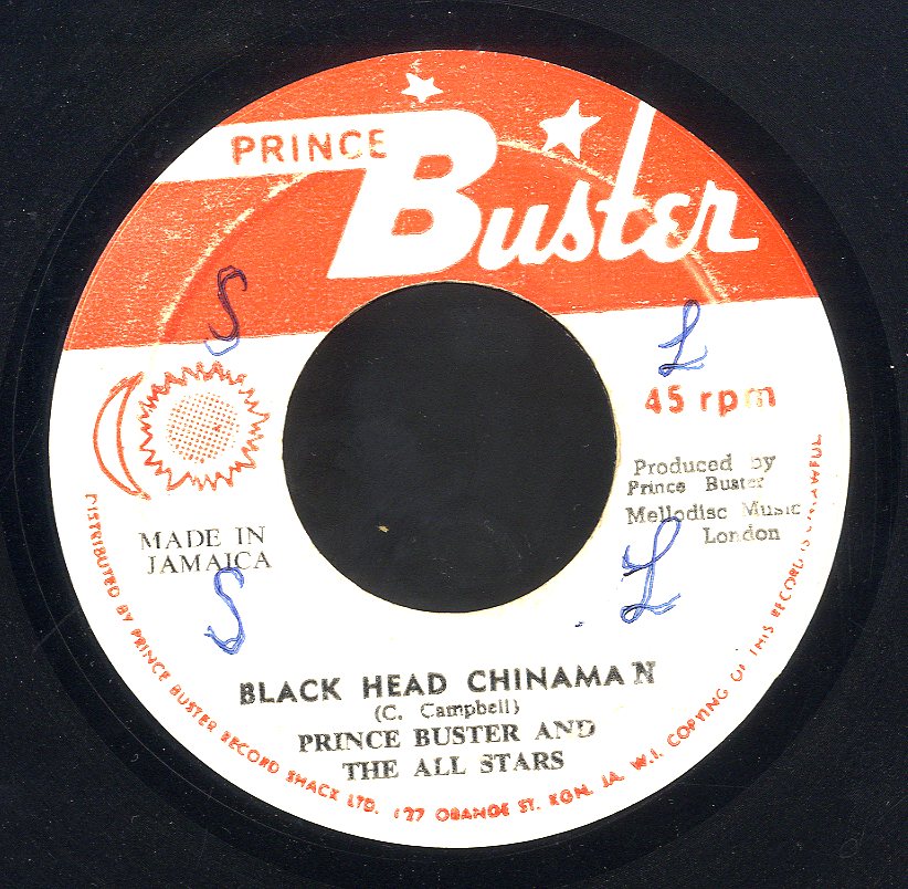 PRINCE BUSTER [Black Head Chinaman / Spider And The Flie]