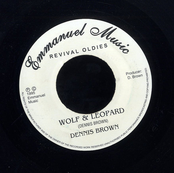 DENNIS BROWN [Wolf & Leopard / Here I Come]